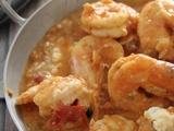 Crevettes Saganaki