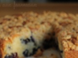 Gâteau façon crumble aux myrtilles