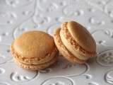 Macarons fourrés au caramel beurre salé de Pierre Hermé