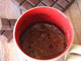 Mug cake chocolat