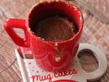 Mug cake Nutella