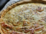 Quiche à l'oignon & à la cancoillote