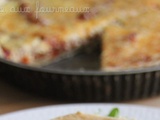 Quiche Méditerranéenne aux tomates & au thon