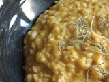 Risotto au butternut rôti, romarin & Parmesan