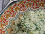 Risotto verde au stracchino