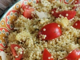 Salade de pâtes au pesto & tomates cerise