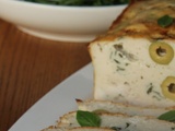Terrine de poulet aux olives & basilic