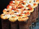 Galette des rois  détachable  façon Mont Blanc à la fève tonka