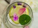 Gin tonic très floral