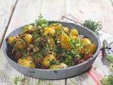 Grenailles au chorizo - vinaigrette aux herbes (plat canaille)