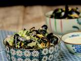 Moules de bouchot - absinthe et citron