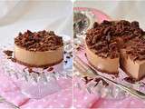 Cheesecake tout chocolat au Philadelphia Milka (sans cuisson)