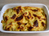 Gratin de chou-fleur et poireau à la béchamel