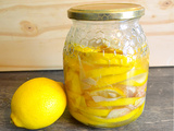 Sirop de citron au gingembre et miel