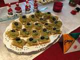 Canapés à la tartinade aux artichauts