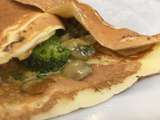 Crêpe farcies à aux légumes