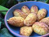 Madeleines salées au quinoa (sans gluten)