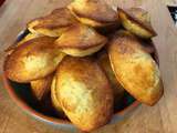 Madeleines sans gluten et sans lactose