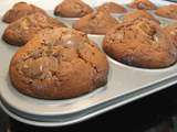 Muffins au chocolat avec mon fils