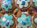 Muffins de baby shower