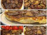 Tarte tatin aux aubergines