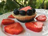 Tartelettes à la panna cotta et aux fruits (vege)