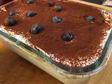 Tiramisù aux myrtilles