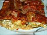 Lasagnes aux courgettes et chèvre. (Recettes légères)