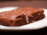 Brownie américain aux noix de pécan