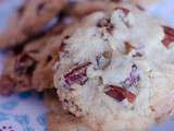 Cookies au chocolat blanc et aux noix de pécan