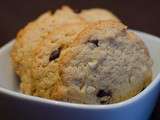 Cookies aux amandes et aux pépites de chocolat