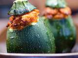 Courgettes gourmandes au boulgour