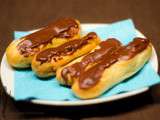 Eclairs au chocolat au lait