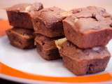 Financiers aux 3 chocolats