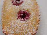 Financiers aux framboises