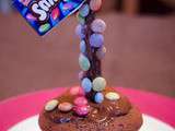 Gravity cupcakes aux Smarties®