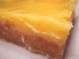 Lemon bars ou carrés au citron