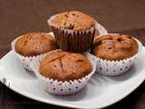 Muffins au caramel et fleur de sel