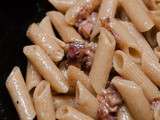 Penne alla gricia (Bacon, piment et pecorino)