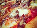 Pizza au confit de canard