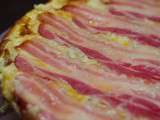 Quiche tatin aux pommes de terre et au bacon