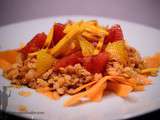 Salade toute orange