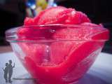 Sorbet aux groseilles