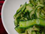 Tagliatelles de courgettes