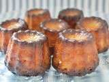 Cannelés  revisités  aux amandes