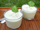 Crème glacée de courgette au mascarpone