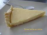 Divine tarte au citron