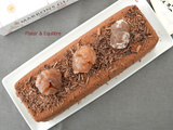 Fondant au chocolat, à la crème de marrons et aux marrons glacés