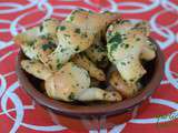 Garlic knots, petits noeuds de pizza à l’ail