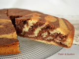 Marbré de Christophe Felder façon zebra cake